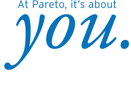 At Pareto, it's about you.